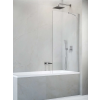 Radaway Idea Brushed Nickel PNJ II szálcsiszolt króm kádparaván 70 átlátszó