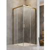 Radaway Idea Gold KDD 90x90 tolóajtós zuhanykabin, arany 387061-09-01L,387060-09-01R