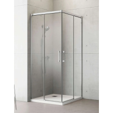 Radaway Idea KDD szögletes zuhanykabin 110x100 átlátszó kád, zuhanykabin