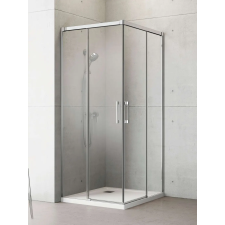 Radaway Idea KDD szögletes zuhanykabin 80x100 átlátszó kád, zuhanykabin