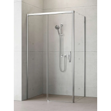 Radaway Idea KDJ szögletes zuhanykabin 130x80 átlátszó jobbos kád, zuhanykabin