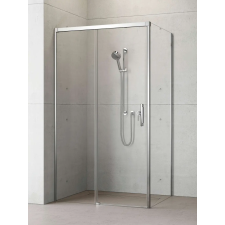 Radaway Idea KDJ szögletes zuhanykabin 140x110 átlátszó balos kád, zuhanykabin