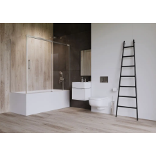 Radaway Idea PN DWJ+S kádparaván 150x70 átlátszó jobbos kád, zuhanykabin