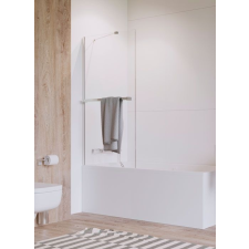  Radaway Idea PNJ 80x150 fix kádparaván törölközőtartóval kád, zuhanykabin