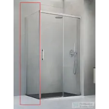 Radaway Idea S1 100B oldalfal, szálcsiszolt króm 387052-91-01L kád, zuhanykabin