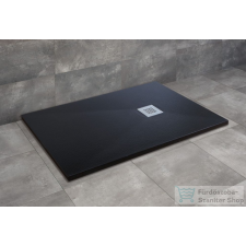 Radaway Kios F 140x70 műmárvány zuhanytálca fekete KF1470-54 kád, zuhanykabin