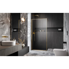 Radaway Modo F II Gold 140 zuhanyfal, arany (10409144-09-01) kád, zuhanykabin