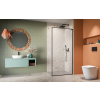 Radaway Modo F Sl II 90B black Walk-in zuhanyfal