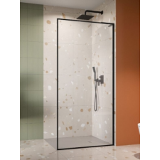 Radaway Modo F SL II Black Walk-in fekete zuhanyfal 120B kád, zuhanykabin