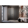 Radaway Modo F SL II Brushed Copper Walk-in szálcsiszolt réz zuhanyfal 50J