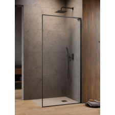 Radaway Modo F SL II Brushed GunMetal Walk-in szálcsiszolt fegyvermetál zuhanyfal 115J kád, zuhanykabin