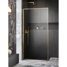 Radaway Modo F SL II Gold Walk-in arany zuhanyfal 65B kád, zuhanykabin