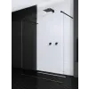 Radaway Modo New Black I Walk-in fekete zuhanyfal 130 átlátszó