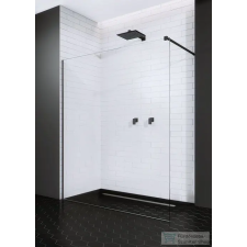 Radaway Modo New Black II 85 zuhanyfal (389085-54-01) kád, zuhanykabin