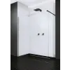Radaway Modo New Black II Walk-in fekete zuhanyfal 155 átlátszó
