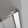 Radaway Modo New Brushed Nickel PNJ II szálcsiszolt króm kádparaván 100 átlátszó