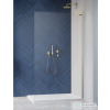 Radaway Modo SL II Brushed Gold 110 J walk-in zuhanyfal, szálcsiszolt arany (10319114-99-01R)
