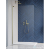 Radaway Modo SL II Brushed Gold 60 B walk-in zuhanyfal, szálcsiszolt arany (10319064-99-01L)