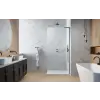 Radaway Modo SL II Brushed Gunmetal Walk-in szálcsiszolt fegyvermetál zuhanyfal 115 átlátszó balos