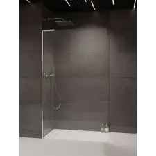 Radaway Modo SL II Walk-in zuhanyfal 55 átlátszó balos kád, zuhanykabin