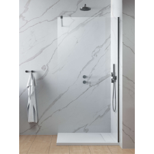 Radaway Modo X Brushed GunMetal II Walk-in szálcsiszolt fegyvermetál zuhanyfal 50 átlátszó kád, zuhanykabin