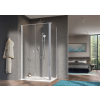 Radaway Nes 8 DWD+S szögletes zuhanykabin 90x100 átlátszó