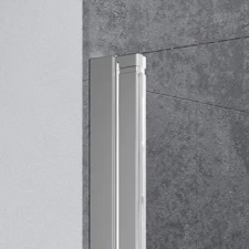 Radaway Nes 8 KDD-B szögletes zuhanykabin 80x90 átlátszó kád, zuhanykabin