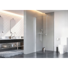 Radaway Nes 8 KDJ I szögletes zuhanykabin 80x80 átlátszó jobbos kád, zuhanykabin