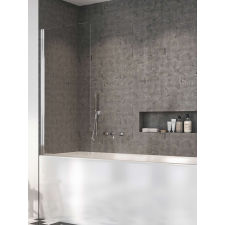 Radaway Nes 8 PNJ I kádparaván átlátszó balos kád, zuhanykabin