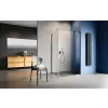 Radaway Nes Black KDJ II szögletes fekete zuhanykabin 120x90 átlátszó jobbos