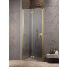 Radaway Nes Brushed Gold DWB szálcsiszolt arany zuhanyajtó 70B kád, zuhanykabin