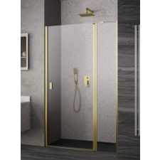 Radaway Nes Brushed Gold DWJ II szálcsiszolt arany zuhanyajtó 110J kád, zuhanykabin