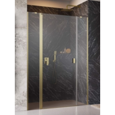 Radaway Nes Brushed Gold DWJS szálcsiszolt arany zuhanyajtó 120B kád, zuhanykabin