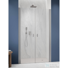 Radaway Nes DWD-I 120 zuhanyajtó, szálcsiszolt króm profil, 10027120-91-01 kád, zuhanykabin