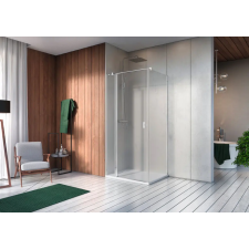 Radaway Nes KDJ II szögletes zuhanykabin 110x70 átlátszó jobbos kád, zuhanykabin