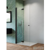 Radaway Nes Walk-in KDD-B 90 zuhanyfal, matt fekete profil, balos 10024090-54-01L