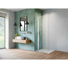 Radaway Nes Walk-in KDD II zuhanyfal 90 átlátszó jobbos kád, zuhanykabin