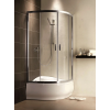 Radaway Premium Plus A 1700 80x80 íves tolóajtós zuhanykabin króm/grafit 30411-01-05N