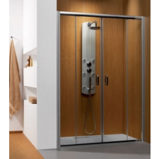 Radaway Premium Plus DWD150 zuhanyajtó átlátszó kád, zuhanykabin