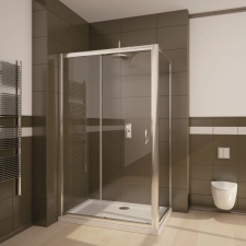 Radaway Premium Plus DWJ+S szögletes zuhanykabin 105x75 átlátszó kád, zuhanykabin