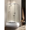 Radaway Premium Plus E1700 aszimmetrikus zuhanykabin 120x90 átlátszó