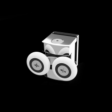 Radaway Premium Pro Black KDJ szögletes fekete zuhanykabin 150x100 átlátszó jobbos kád, zuhanykabin