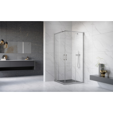 Radaway Premium Pro KDD szögletes zuhanykabin 100x80 átlátszó kád, zuhanykabin