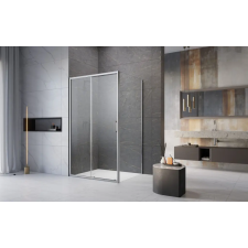 Radaway Premium Pro KDJ szögletes zuhanykabin 130x75 átlátszó balos kád, zuhanykabin