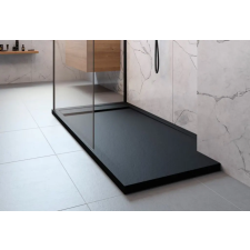 Radaway Teos F 140x100 műmárvány zuhanytálca fekete HTF140100-54 kád, zuhanykabin