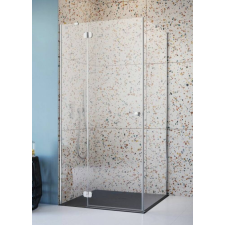 Radaway Torrenta KDJ 90B*80 szögletes zuhanykabin, átlátszó, króm, 132249-01-01L kád, zuhanykabin