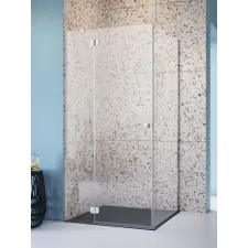 Radaway Torrenta KDJ szögletes zuhanykabin 80x100 átlátszó balos kád, zuhanykabin