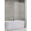 Radaway Torrenta PND 100B kádparaván, átlátszó, króm, balos 12011202-101L