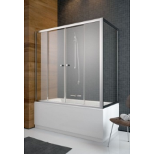 Radaway Vesta DWD+S170X80 kádparaván átlátszó fürdőszoba kiegészítő