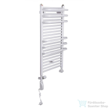 Radeco ARIA A6-600/2 1440x635 törölközőszárítós radiátor, fényes fehér színben fűtőtest, radiátor